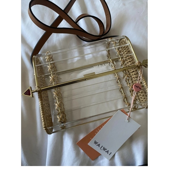 COPY - Wai Wai wicker handbag - Picture 4 of 7